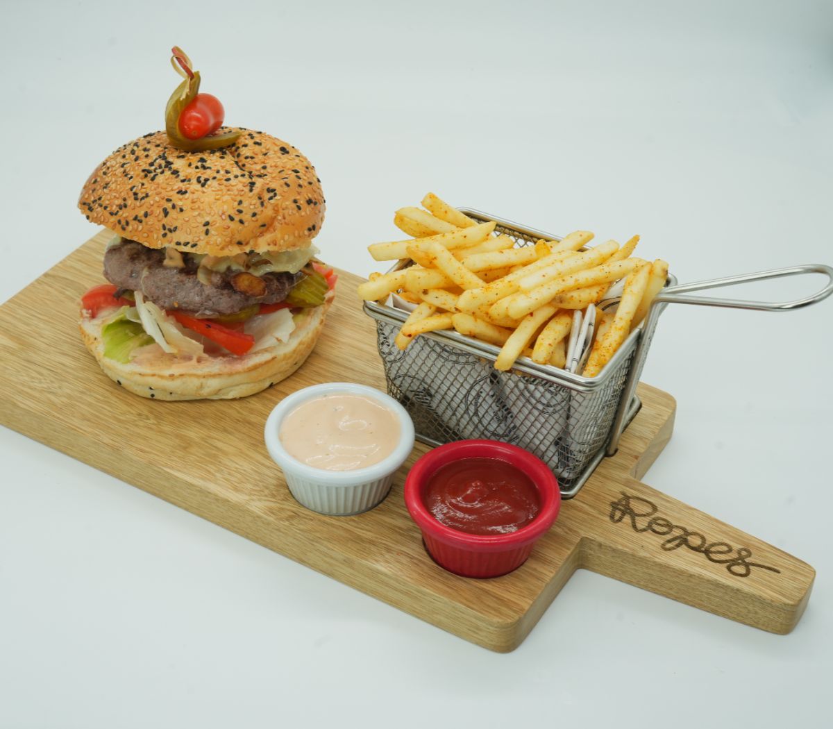 Swiss Beef Burger